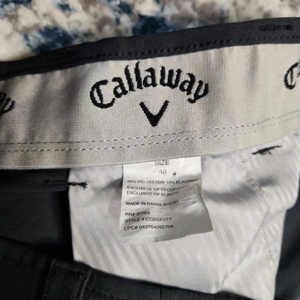 Callaway‎ Golf Men's Size 40 Black 9